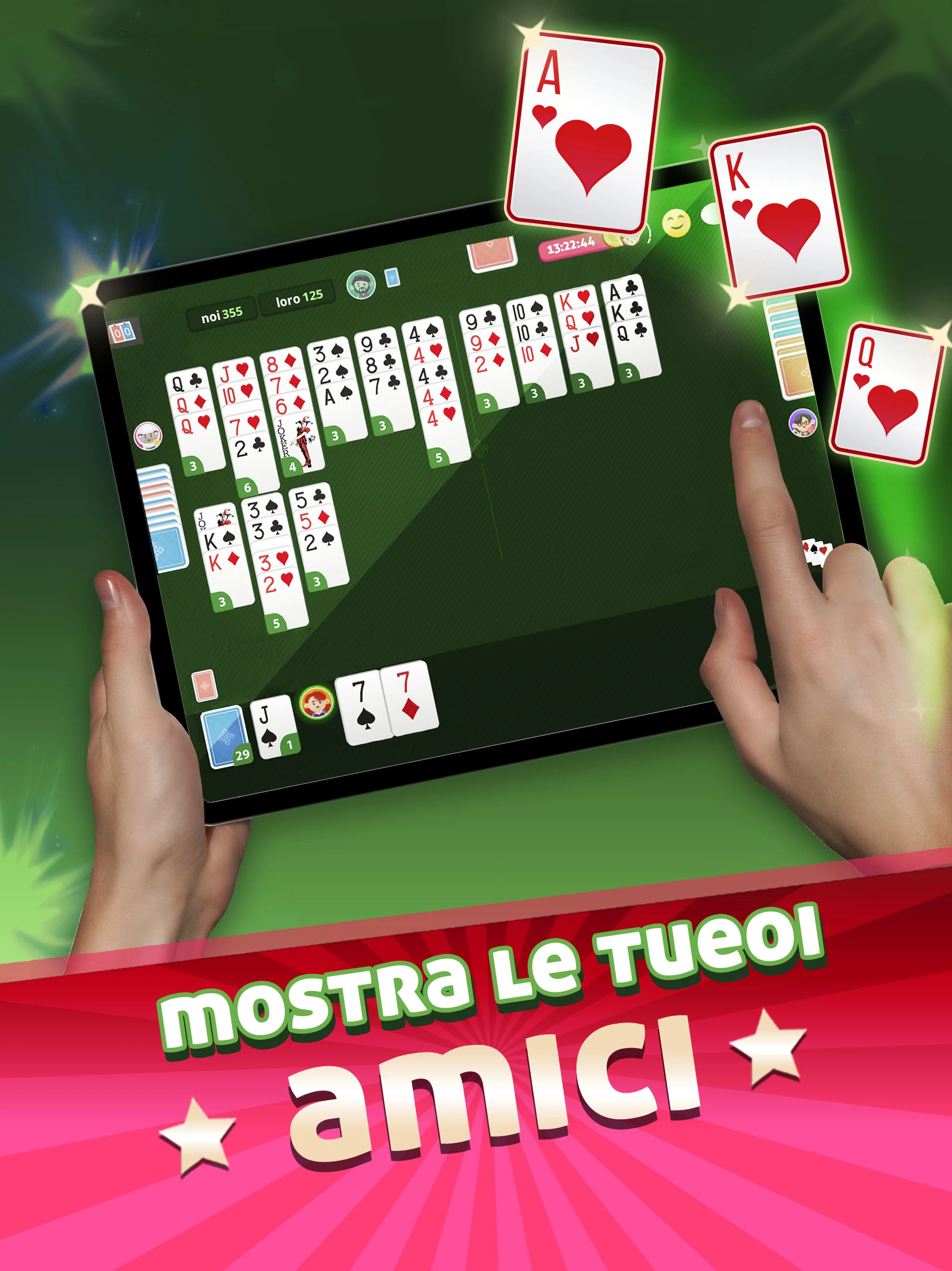 Burraco Italiano Online: Carte screenshot